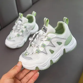 

Popular Youth Girl Shoes Breathable Casual Shoes For Girls Designer School Girls Sneakers Anti Slip Kids Running Shoe Size 26-37