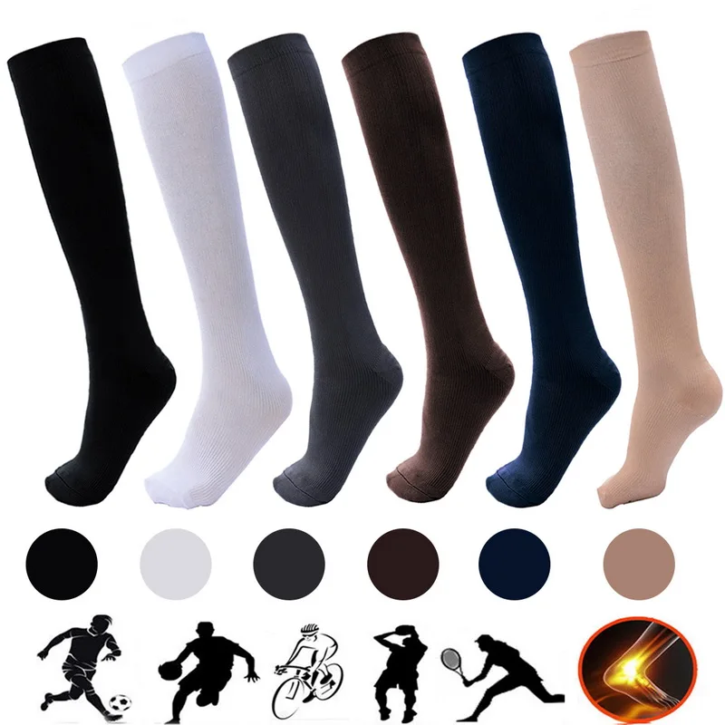 SFIT Chaussette, футбольные мужские носки, компрессионные чулки для бега, баскетбола, велоспорта, эластичные хлопковые носки для спорта на открытом воздухе, Новинка