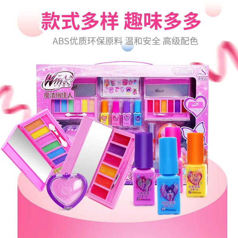 

Is Product Czech Yani Magic Bride 18042 CHILDREN'S Makeup Water Soluble Nail Sticker Gift Box GIRL'S Toy Set