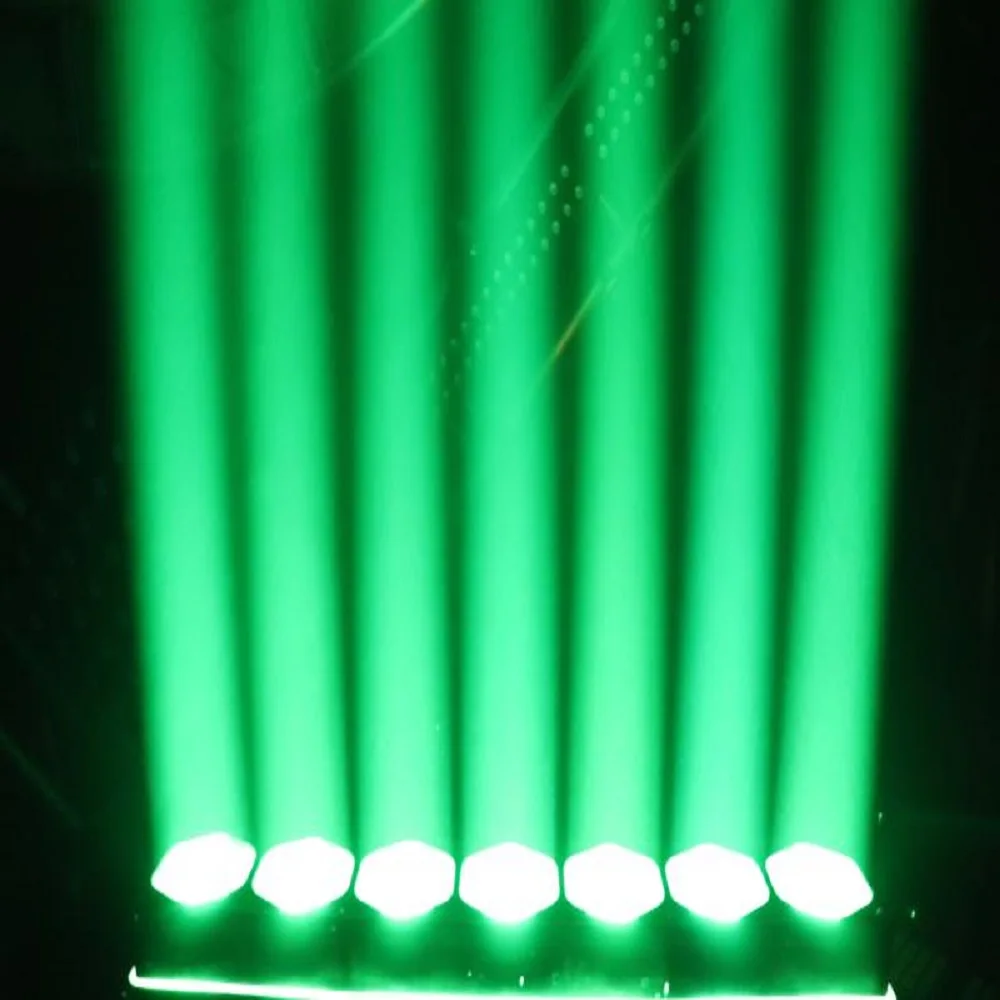 7*40 Вт лампы размытого света led диско прожектор с зумом для сцены движущаяся головка pro RGBW DMX управление led профессиональная движущаяся головка zoom wash effect mowin