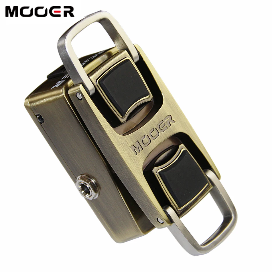 

MOOER The Wahter Guitar Pedal Wah Guitar Effect Pedal Pressure Sensing Switch Dual Switching Modes Full Metal Shell Guitar Parts
