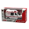 1:32 Hospital Rescue Ambulance Police Metal Cars Model Pull Back Sound And Light Alloy Diecast Car Toys For Children Boys Gifts ► Photo 2/6