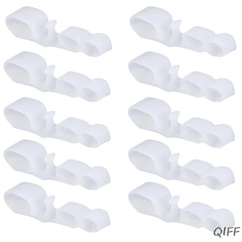 

10 Pair Men Women Toe Separator Feet Corrector Toes Overlap Correction Device