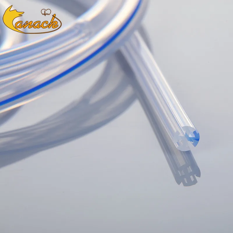 Canack Animal 100% Medical Silicone Round Channel Fluted Drains with trocar without trocar 1piece veterinary surgical instruments
