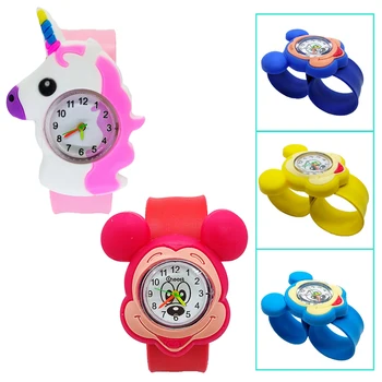 

Children Watch Cartoon Baby Digital Watch Child Toys Horse Patted Kids Watches Baby Boys Girls Birthday Gift Electronic Clock