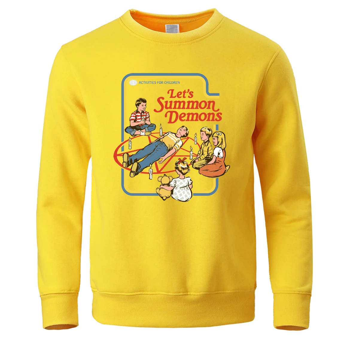 Сатана толстовка мужская Ouija страшный злой демон смерти инопланетянин Grim Reaper Crewneck толстовки Зимний теплый пуловер уличная одежда