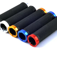 Велосипедная рукоятка lv he jin quan Двусторонняя рукоятка с замком резиновый чехол для рукоятки горного велосипеда прямая рукоятка Cov