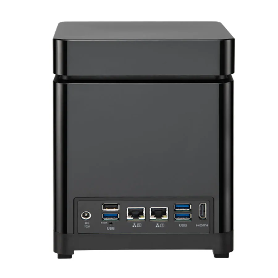 Сетевое хранилище 4-Bay NAS TS-453Bmini Двухъядерный процессор Intel Apollo Lake J3455 Quad-core Процессор, бездисковой 8 Гб Оперативная память, в том числе SATA 6 ГБ/сек. сервер для хранения