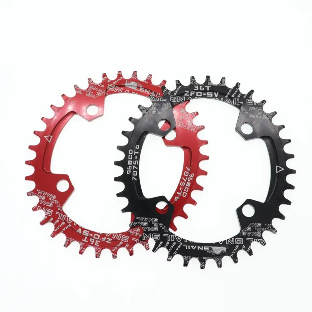 Улитка 96BCD овальная велосипедная цепь 32T 34T 36T 38T MTB велосипедная цепь горная Корона BCD 96 для M4000 M4050 GX NX X1 Кривошип
