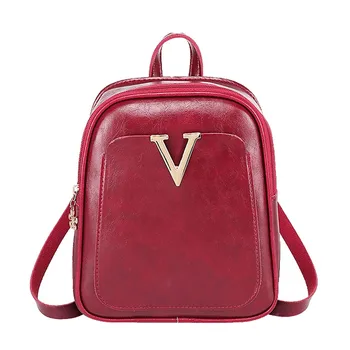 

PU Leather Shoulder Bag For Teenage Girls Multi-Function Small Bagpack Female Phone Pouch #R15