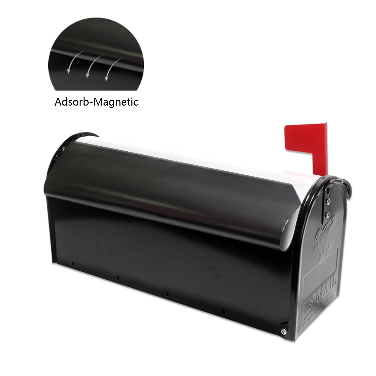 Fashion Mailbox Cover Magnetic Wrap Waterproof Sun Protection Post Box Storage Farmhouse Letter Box Garden Decor