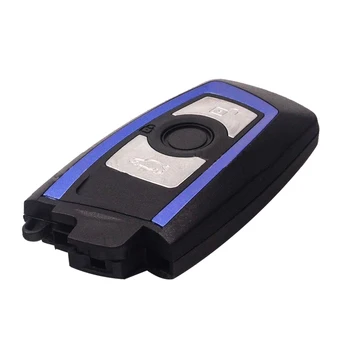 OkeyTech 3 pulsanti 315/433/868Mhz telecomando portachiavi per BMW serie 5 7 F30 E46 F10 E90 E60 E36 E39 CAS4 CAS4 Smart Key rosso - OkeyTech 3 pulsanti 315 433 868Mhz telecomando portachiavi per BMW serie 5 7 F30 E46