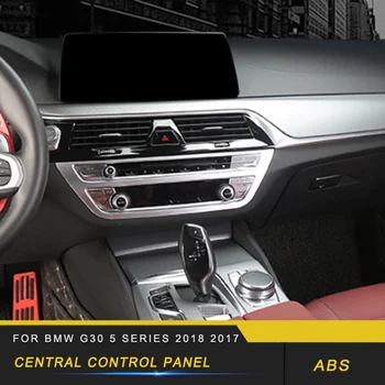 

For BMW G30 5 Series 2018 2017 Car Styling Center Console Gear Panel Cover Trim Frame Sticker Interior Accessories