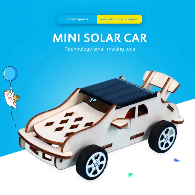 New Technology Small Production Small Invention Solar Car Material Maker Maker Assembled Toy Creative Model Solar Toys 1