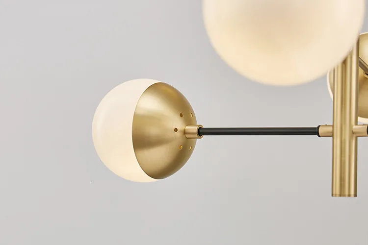 Современный стеклянный подвесной светильник в скандинавском стиле для столовой, кухонный светильник, дизайнерские подвесные лампы