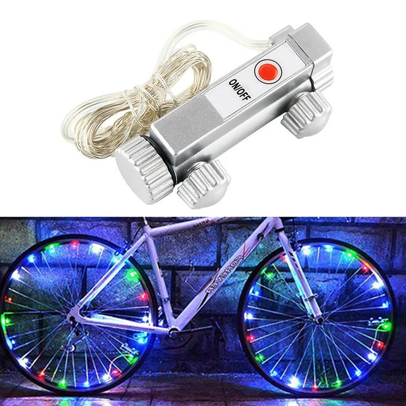 20 LED lights per strand Bike Wheel Lights 