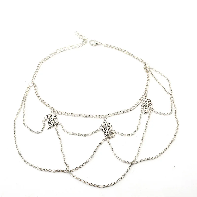 Женский браслет на руку JINSE в ретро стиле с кисточками и листьями HC005|bracelets for|bracelets