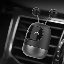 Автомобильный освежитель воздуха ароматерапия милый робот клипса кондиционирования воздуха диффузор твердые духи аксессуары для интерьера