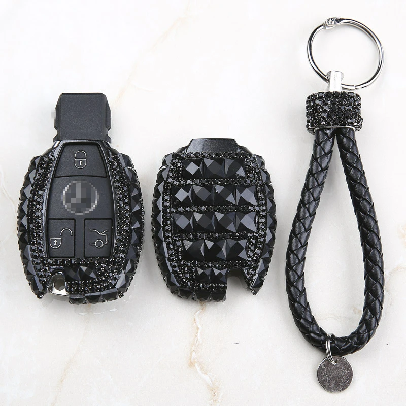 Новый Модный Роскошный чехол для ключей с бриллиантами автомобиля подарочные
