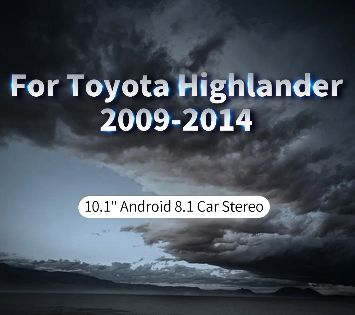 Clearance DSP Carplay 10.1" Android 8.1 Car Multimedia Radio for Toyota Highlander 2009-2014 GPS Subwoofer SPDIF WiFi 4G SIM DVR DAB OBD 3