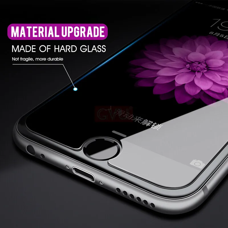 Защита для экрана из закаленного стекла iPhone XS MAX XR 5s Защитная пленка 7 8 6 6S Plus 12 Pro Max