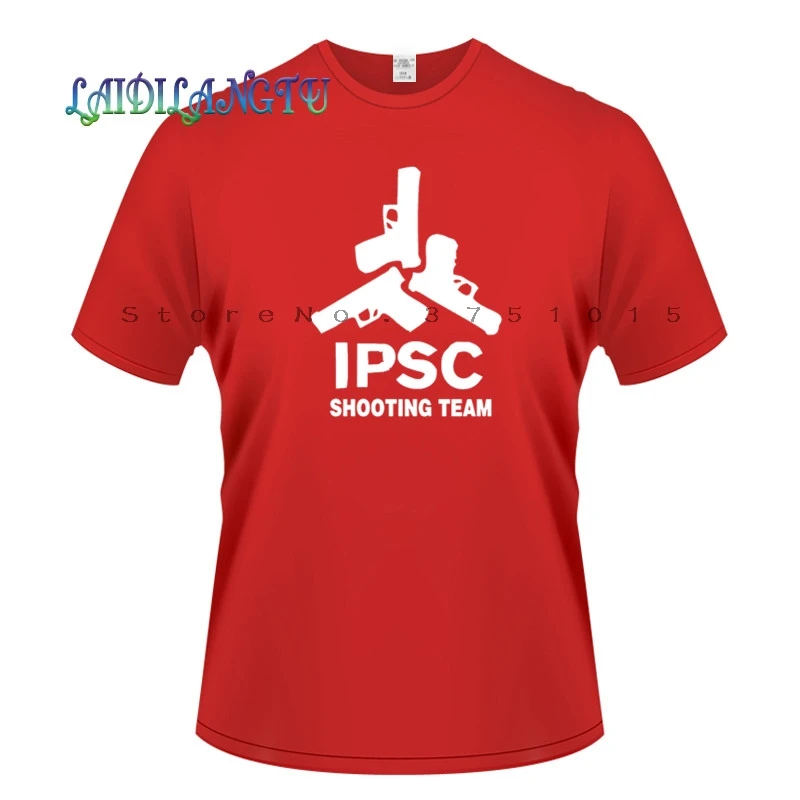 red Европа размер сплошной цвет хлопок футболка мужская IPSC стрельба команда летний скейтборд тройник мальчик хип хоп Скейт футболка Топы - Цвет: red