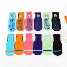 

Kids Adults Anti-Skid Socks High Quality Non-slip Tampoline Socks Yoga Socks Cotton Elasticity Sport Boy Girl Outside Socks