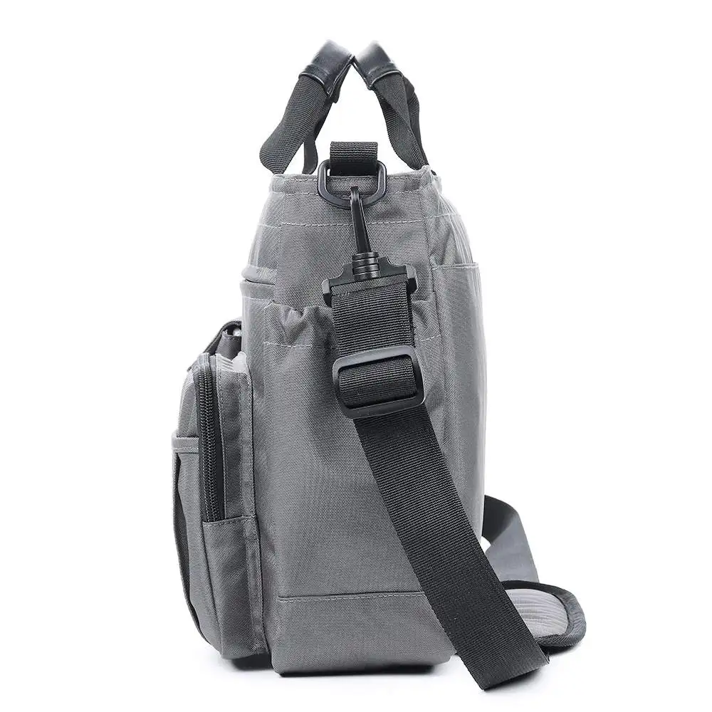 Деловые портфели для ноутбука 14 дюймов для мужчин и женщин, водонепроницаемые большие сумки через плечо, мужские Офисные Сумки-тоут для