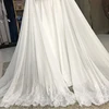 Classic Lace Wedding Dresses Sweet Fashion Bride Floor Length Applique Long Sleeve High Collar Full Wrap  Muslim Wedding Dresses 2