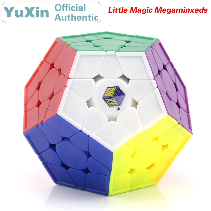 

YuXin Little Magic 3x3x3 Megaminxeds V2 Magic Cube ZhiSheng 3x3 Dodecahedron Speed Twisty Puzzle Brain Teasers Educational Toys