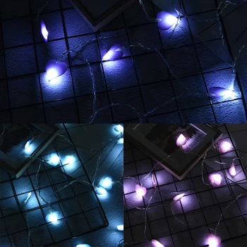 

1.5/3M Led LED Love Heart Wedding String Fairy Light Christmas Party Led String Light