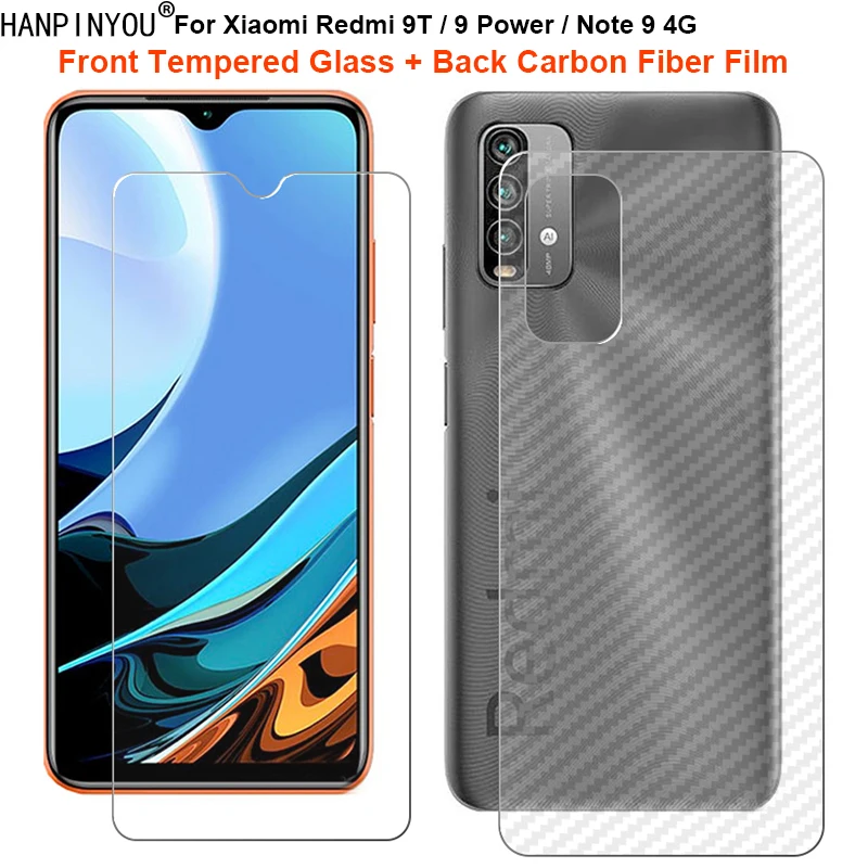 For Xiaomi Redmi 9t 9 Power Note 9 4g 1 Set Soft Back Carbon Fiber Film Ultra Thin Tempered Glass Front Screen Protector Phone Screen Protectors Aliexpress