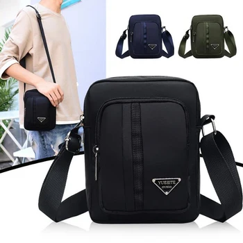 

Men's Handbag Business Flap Travel Bag Fashion Casual Multi Function Casual Nylon Messenger Shoulder Bag Bolsas
