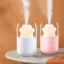 

300ML Air Humidifier USB Portable Aroma Oil Diffuser Ultrasonic Aromatherapy Humidifier With Night Light Home Mute Mist Maker