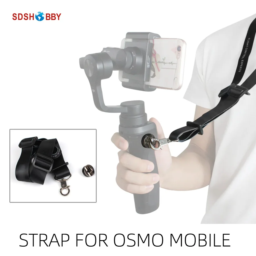 Fissatore Dell'Imbracatura Del Cordino Della Cinghia Del Collo Per Om 5/Pocket 2/Fimi Palm 2/Om4 Se/Insta360 One X2/Osmo Mobile 3 Gimbal Palmare