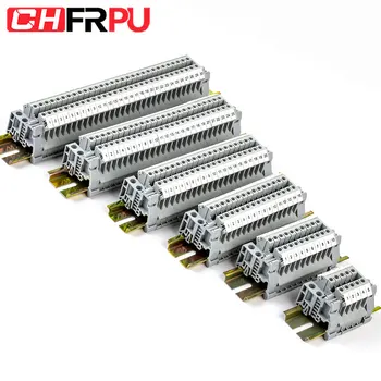 

UK2.5B UK Series DIN Rail Screw Clamp Terminal Blocks Strip Finished splicing terminal