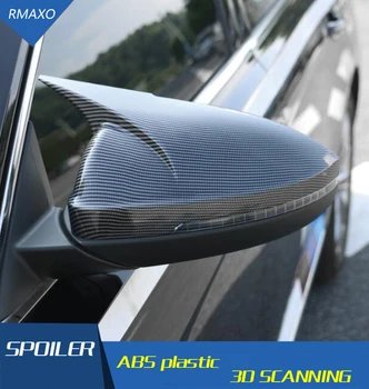 

For VW Jetta 2019-2020 Back Mirror Covers Reversing mirror case cover Look ABS 2PCS Cover paste Side Mirror Covers