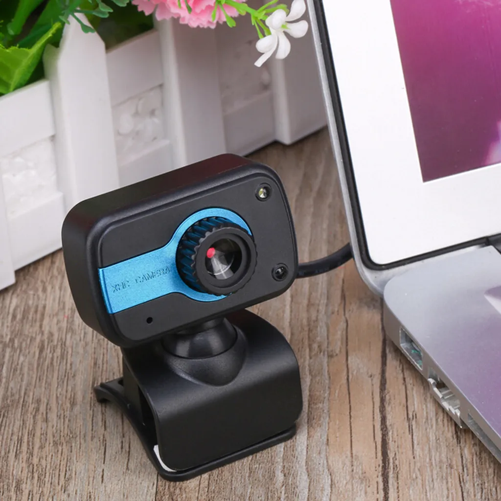 HD веб камера с микрофоном USB настольный ноутбук для видеозвонков Компьютерная