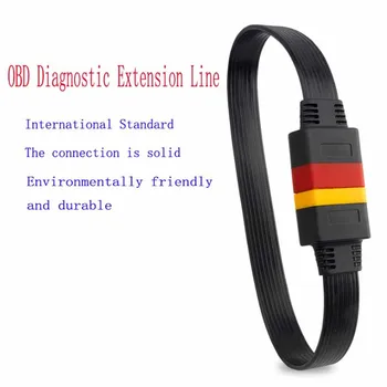 

Auto Tester OBD2 Extension Cord On-board Computer X431 Extension Cord transfer Plug Male-to-female Connection