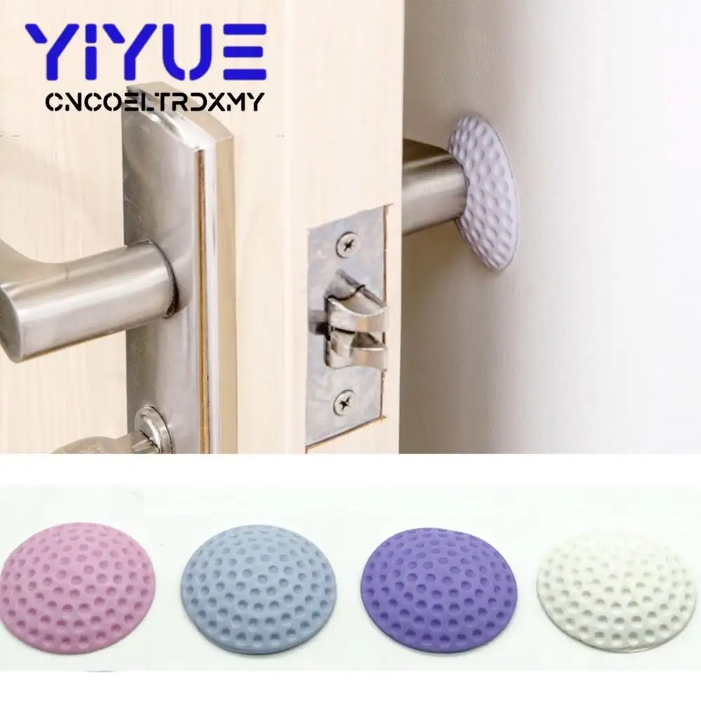 

Door stopper Doorknob Wall Protector Self Adhesive Rubber Door Buffer Crash Pad door handle Stopper