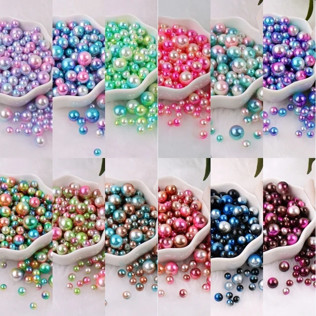 Wholesale Half Pearls Beeds For Crafts Nails Art Bag Jewelry Diy Acrylic  Beads Without Holes Handicraft Accessories 2/4/6/8/10mm - AliExpress