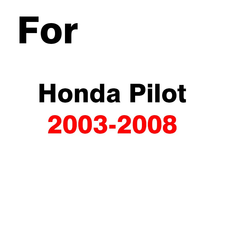 Для Honda Pilot крышка автомобиля солнечные очки для улицы анти УФ Дождь Снег Царапины защита от заморозки крышка Пыленепроницаемая - Название цвета: Черный