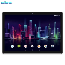 CIGE – tablette PC Android 8.0 de 10 pouces N9, avec clavier, 4G LTE, fonction d'appel téléphonique, 6 go de ram, 64 go de rom, 10 cœurs, pour enfants 