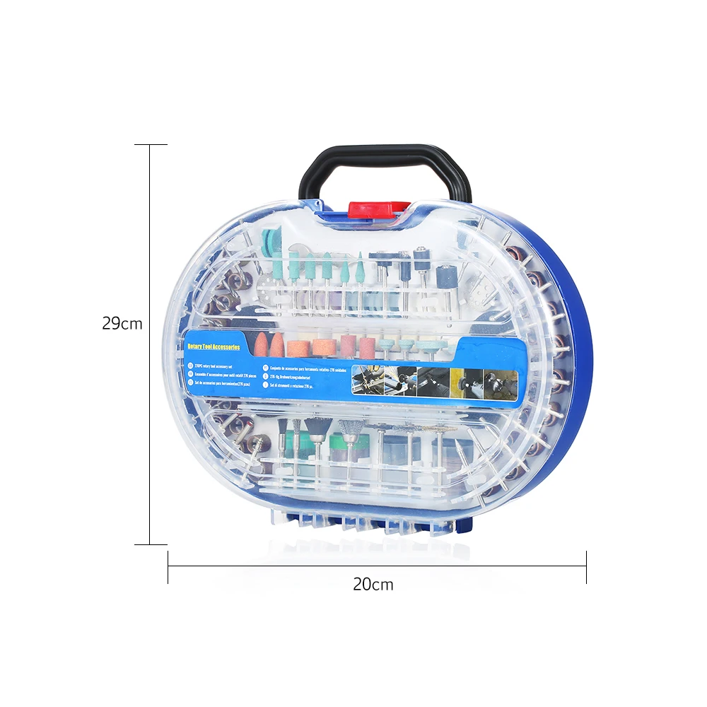 276 шт Мини сверла набор абразивных инструментов шлифовальные абразивные полировочные набор для вырезания для Dremel аксессуары набор