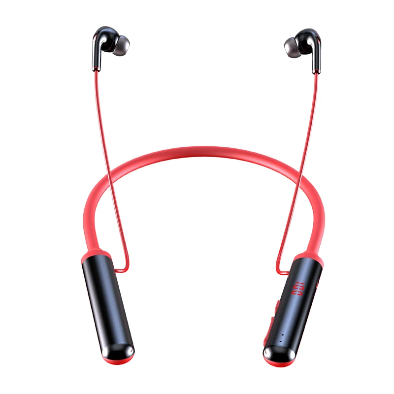 Bluetooth Headphone Wireless Waterproof Neckband Earphones Bass Noise Cancelling Stereo Sport Headset