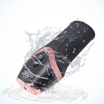 12 Modes Penis Delay Trainer Male Masturbator Vibrator Automatic Oral Climax Sex Glans Stimulate Massager Adult Sex Toys for Men 6