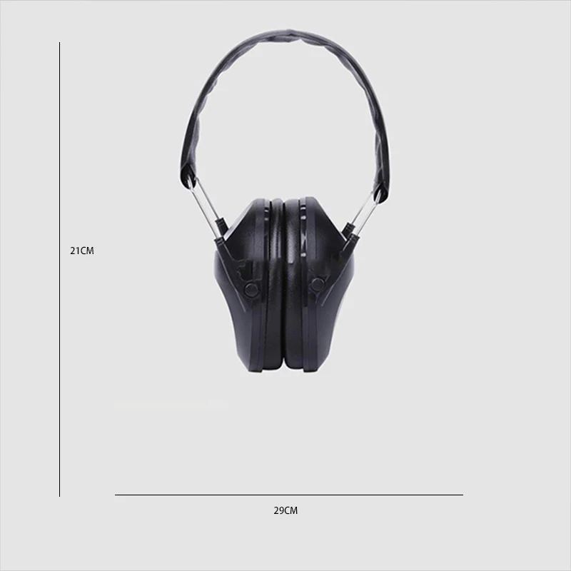 Headphone Noise Reduction Tactical Protective Soundproof Shooting Earmuffs Earphone Portable Durable Noise Reduction Headphone