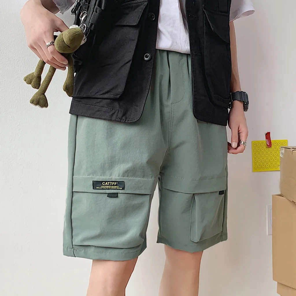 Модные мужские летние модные повседневные свободные удобные спортивные пляжные шорты