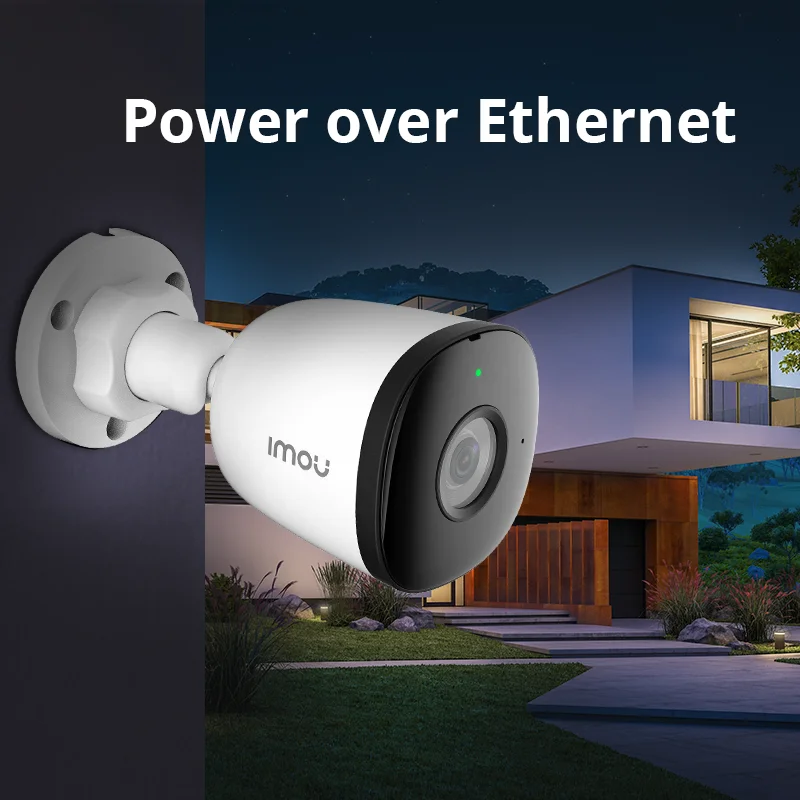Dahua наружная POE Ip камера видеонаблюдения цилиндрическая IP67 аудио запись