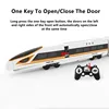 Four-speed Transmission Remote Control High-speed Rail 30Mins 114CM Voice Broadcast One Key Switch Door Simulation RC Train Toy 4